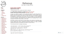 Desktop Screenshot of blog.fishsoup.net